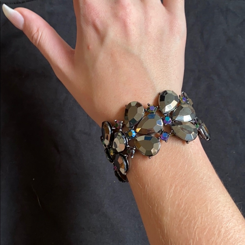 Black multicolored bracelet